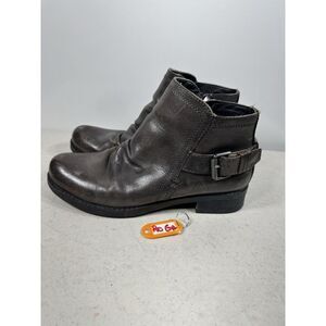 Bussola Ankle Boots Norfolk Nella Women's 6 Dakota Carbon Leather